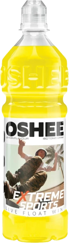 napój izotoniczny Oshee Lemon, cytrynowy, butelka, 750 ml